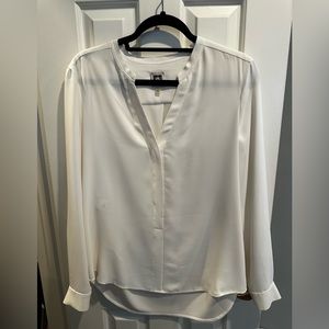Anne Klein White Blouse size 8